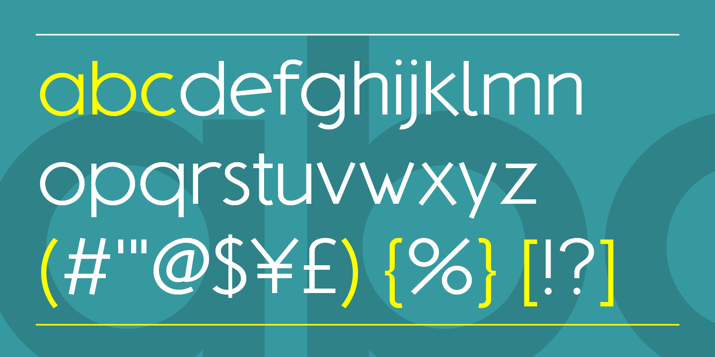 Przykład czcionki Kotohogi Medium Italic